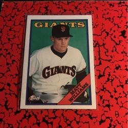 4 Baseball cards Matt Williams