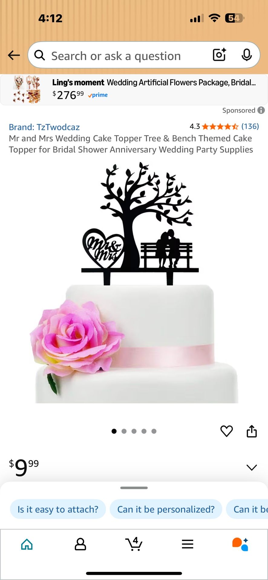 Cake Topper