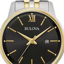 New Bulova Two Tone 