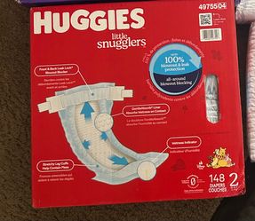 huggies size 2 148count