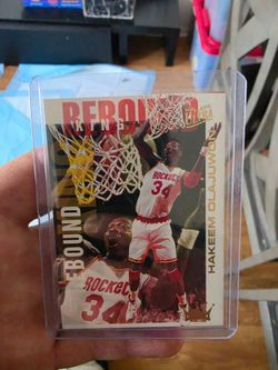 Hakeem Olajuwon 1994-95 Fleer Ultra Rebound Kings Card