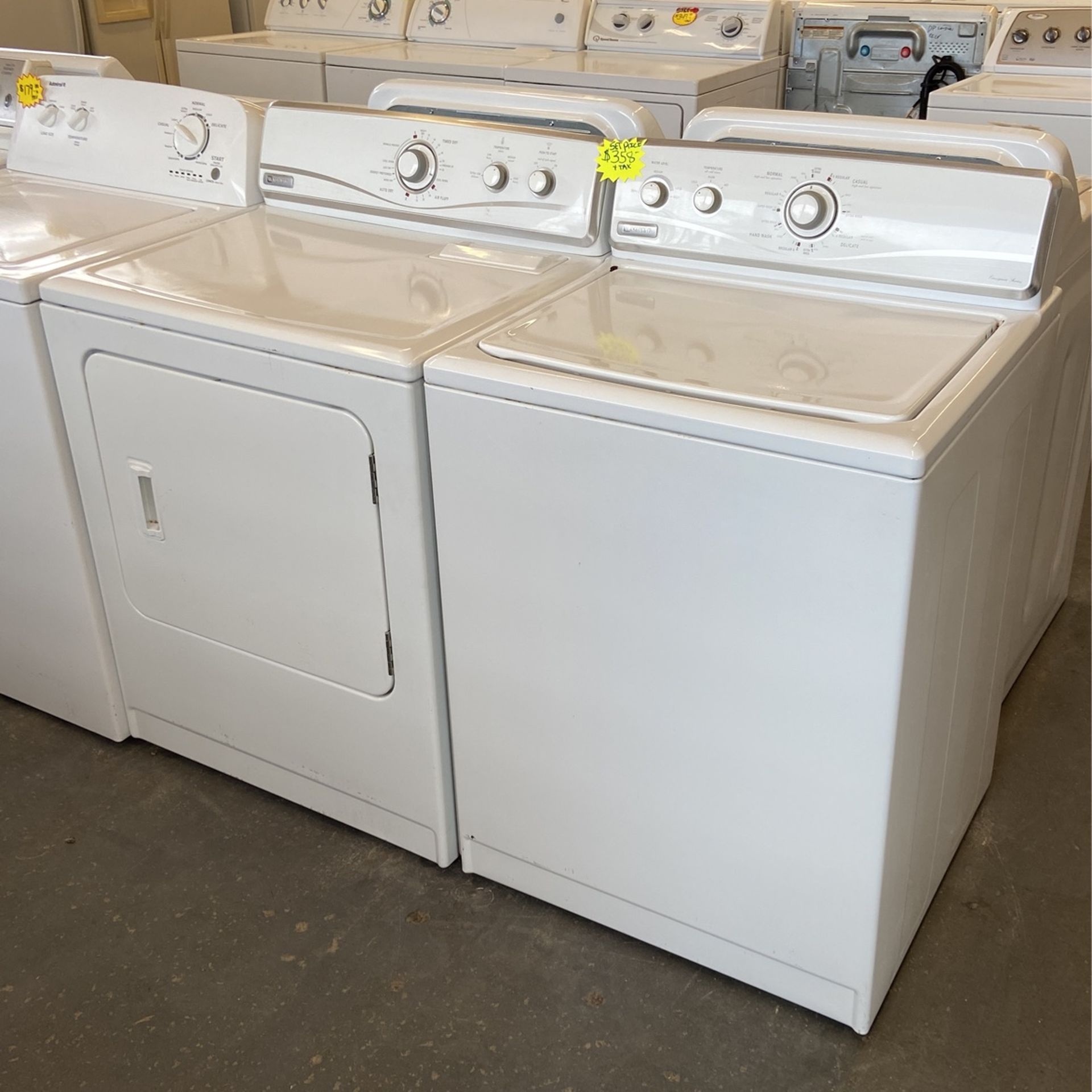 MAYTAG WASHER AND DRYER SET