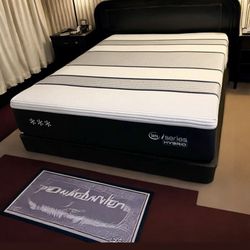 Queen Size Mattress Serta iSeries Hybrid Of 14 Inches Thick Firm New From Factory Same Day Delivery 🚚 