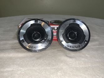 Brand New Pair Genius Audio 3.75” Aluminum Bullet Tweeters  (Sold In Pairs $35 Per Pair )