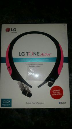 Bluetooth headset LG active