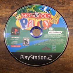 Monopoly Party On PS2