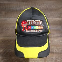 NASCAR Kyle Busch M&M's Sponsors All Over Print Racing Hat Cap Chase Adjustable