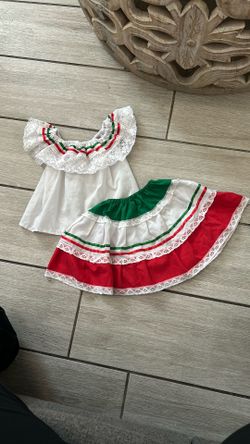 Toddler Girl Mexican Outfit