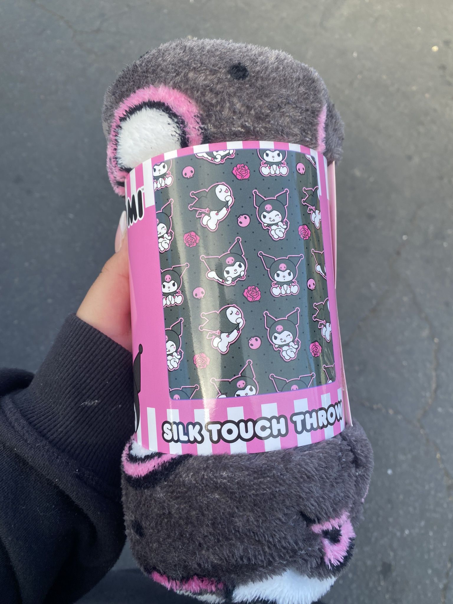 Kuromi Hello Kitty Blanket