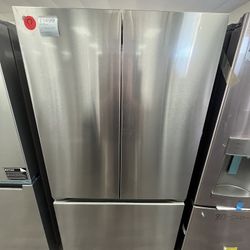 $1499 French Door Counter Depth Fridge, Open Box, Minimal Cosmetic Wear, One Year Warranty Included
