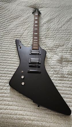 Douglas Halo Black Left-Handed Guitar