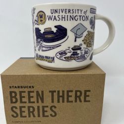 Starbucks UNIVERSITY OF WASHINGTON Been There Series Collectible Mug 14 Oz NEW