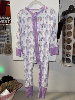 Bamboo Girls Romper- size 18-24m