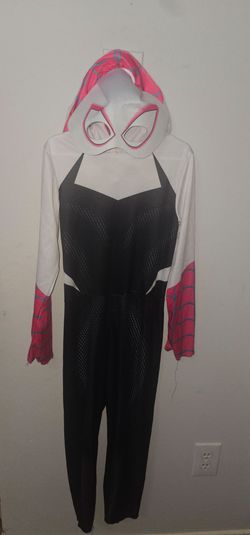 Girls Spider girl Costume with Mask Size 7-8