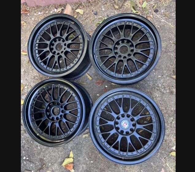 4 — 18x8 5x4.5 5x114.3  Infiniti G35 G37 Q50 Civic Altima Xb Tc Kia Optima Accord Camry Wheels Rims !!