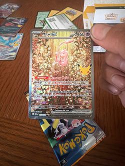 Mew ex Pokémon Card 152/128 Secret Rare