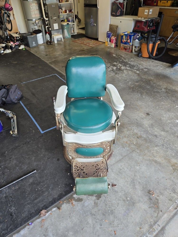1920's Theo-A-Kochs Barber Chair