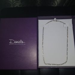 Mens Silver Necklace 