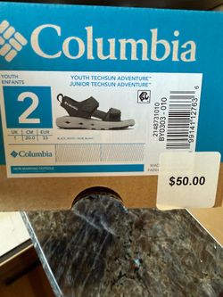 Brand new size 2 Columbia sandals
