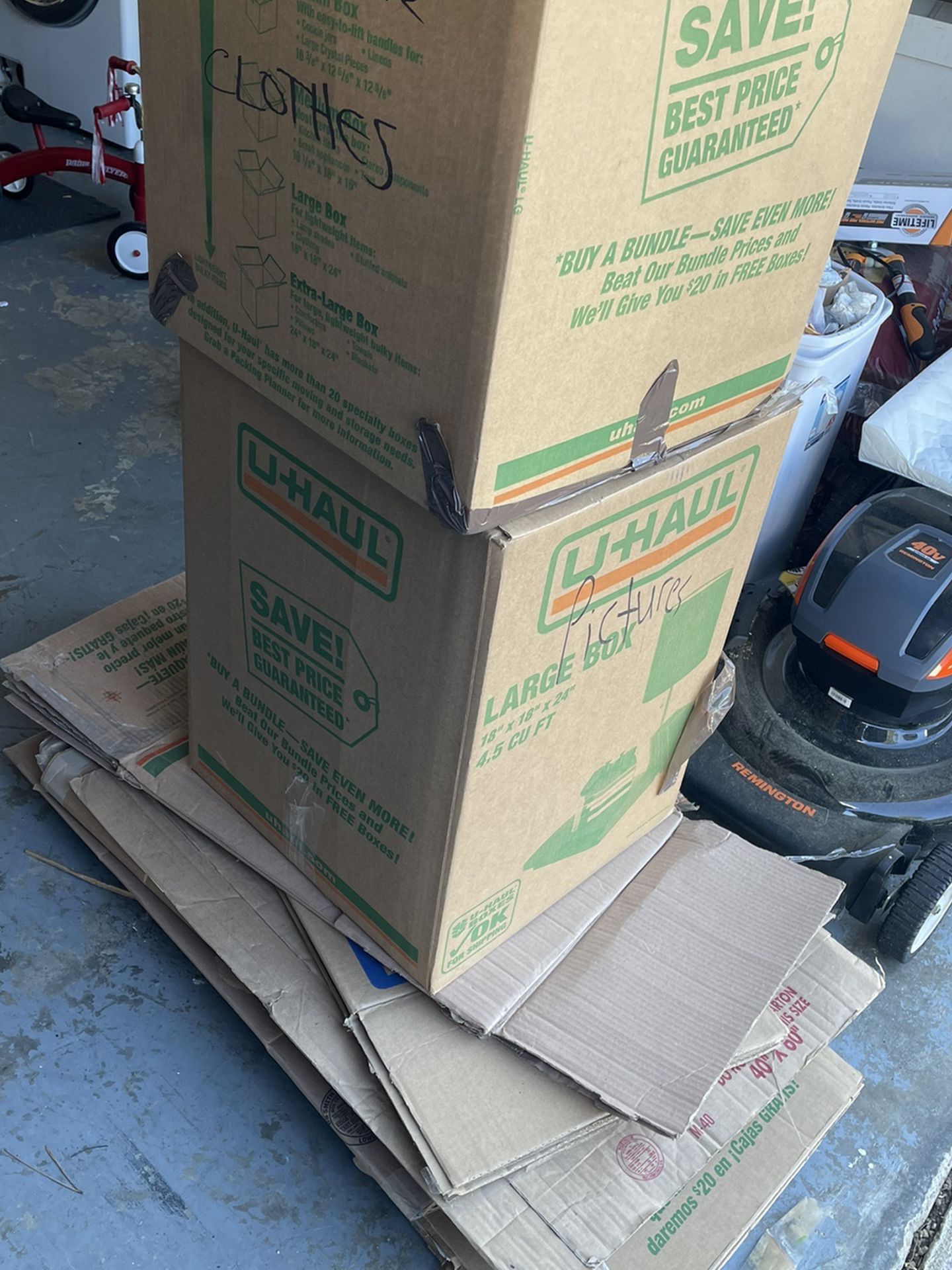 Free Moving Boxes And Paper