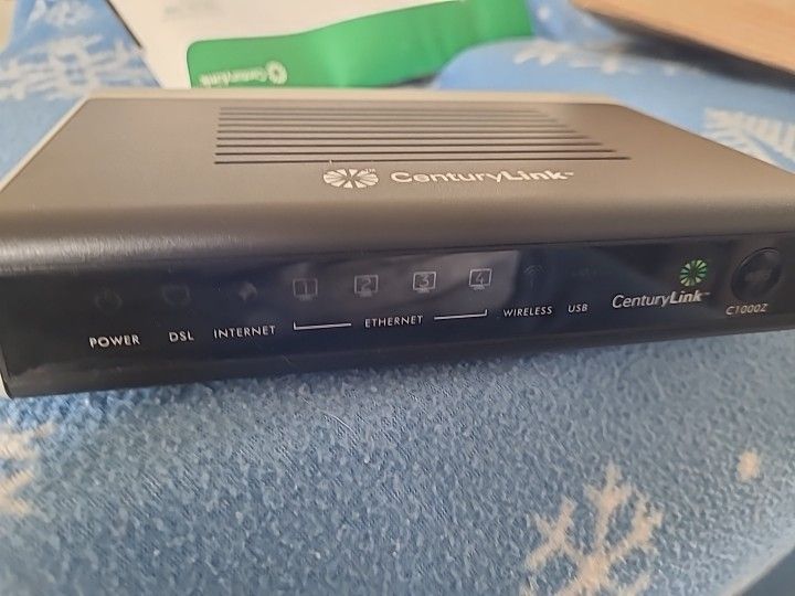 Zyzel PK5001Z DSL Modem Router Combo Century Link Phone WiFi Model# C1000Z