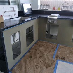 Stucco. ===  Plaster