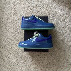 DS Nike Air Force 1 Patent Mystic Navy 10.5