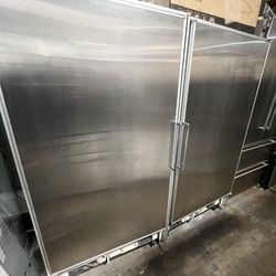 Subzero 72” Built In Refrigerator And Freezer 
