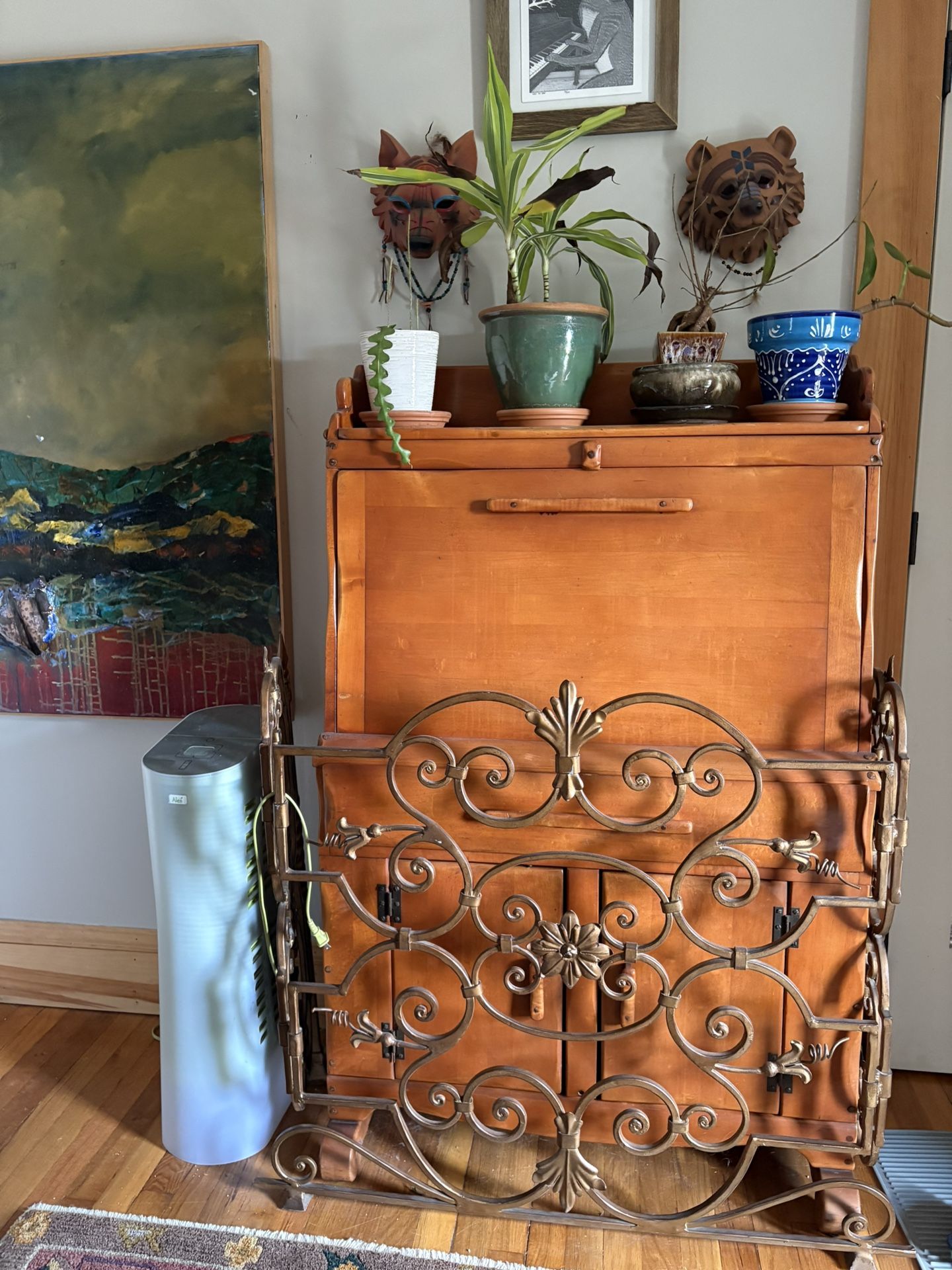 1950’s Arts And Crafts Hutch