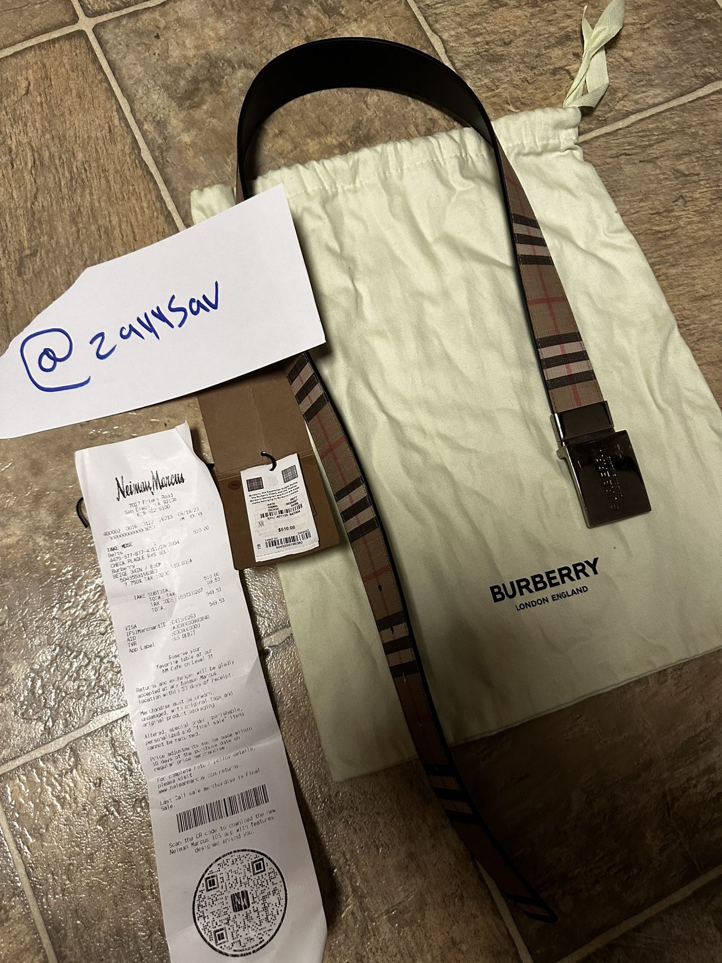 Burberry Belt