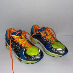 OAsics 14 Womens Running Shoes Size 9 Multicolor Lace Up Confort 