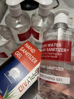 8 Bottles  Hand Sanitizer Gel