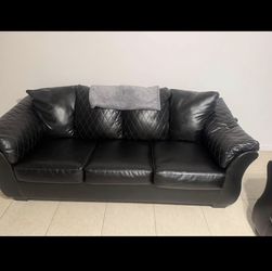2 Piece Leather Couch