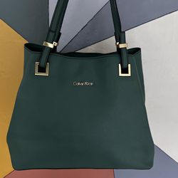 Green Calvin Klein Handbag