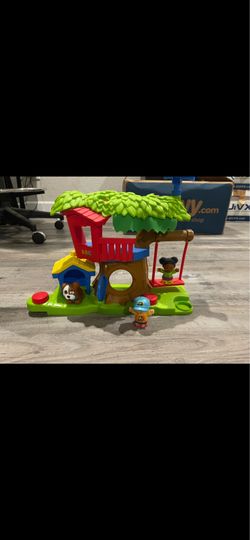 Little People Swing and Share Treehouse