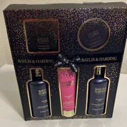 Gift Set Body Shower  Baylis & Hardling  Mulberry Frizz 5 Piece Gift Set 