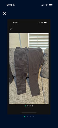 2 Pairs Of Lululemon Leggings Size 12