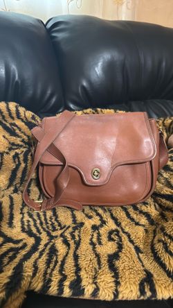Coach purse brown
