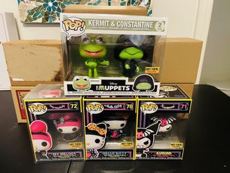 Blacklight, Hollow Kitties, Hot Topic, Exclusives/ Kermit, The Frog Two Pack