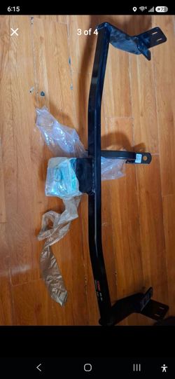 New Black Steel Trailer Hitch