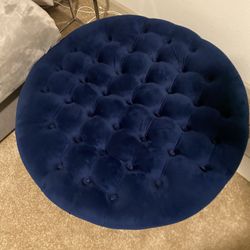 Blue Ottoman 