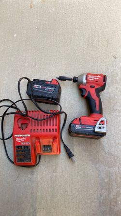 Milwaukee Impact/ charger/ batteries $60