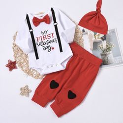 Baby’s First Valentines Day Outfit 