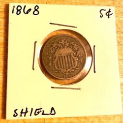 1868 Shield Nickel