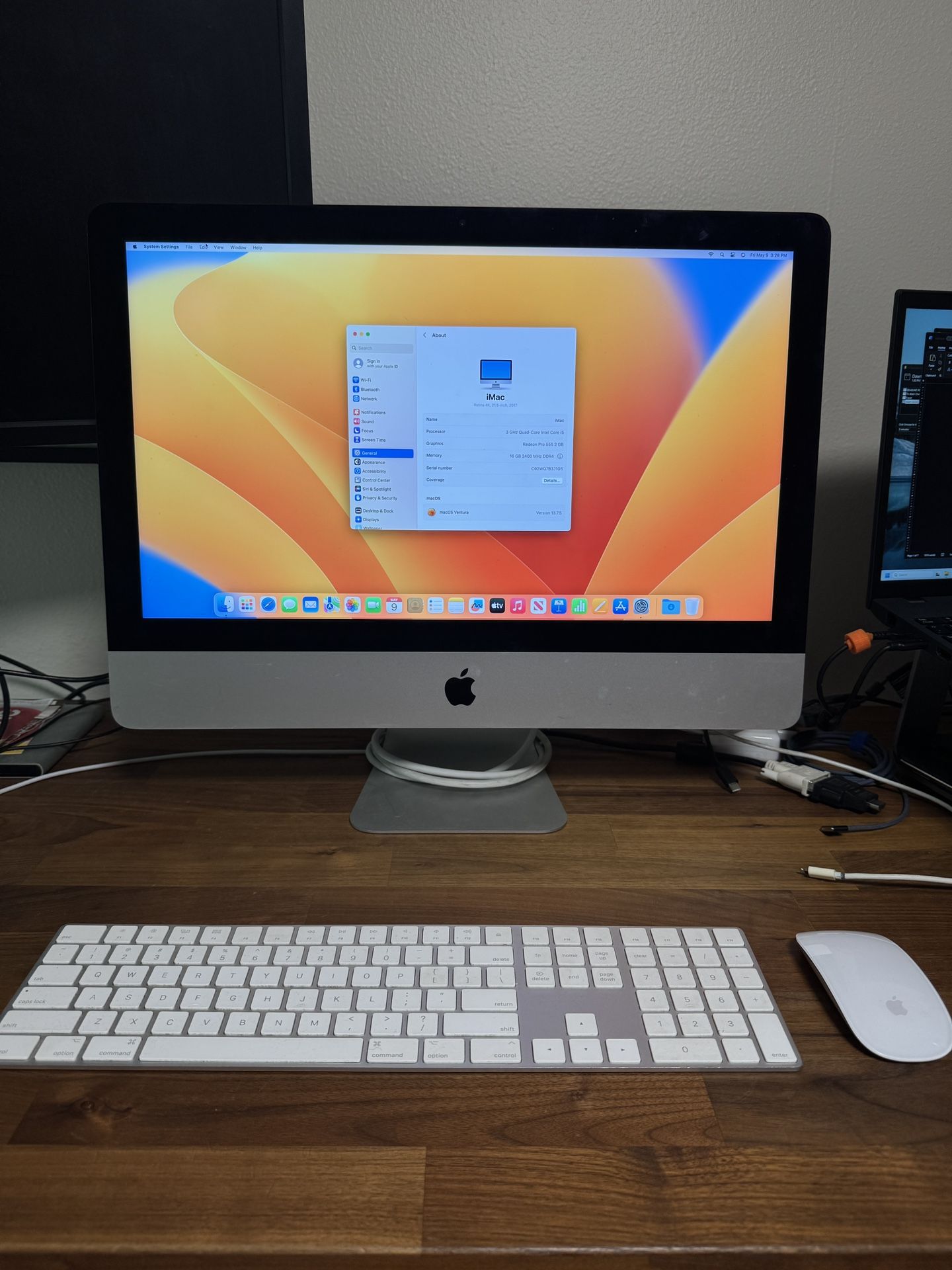 2017 iMac 21.5”, Quad-Core Intel i5, 16GB RAM, 1TB sSsd