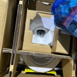 Washed Integrated Toilet 