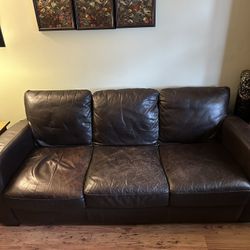 LEATHER SOFA, Italia Natuzzi