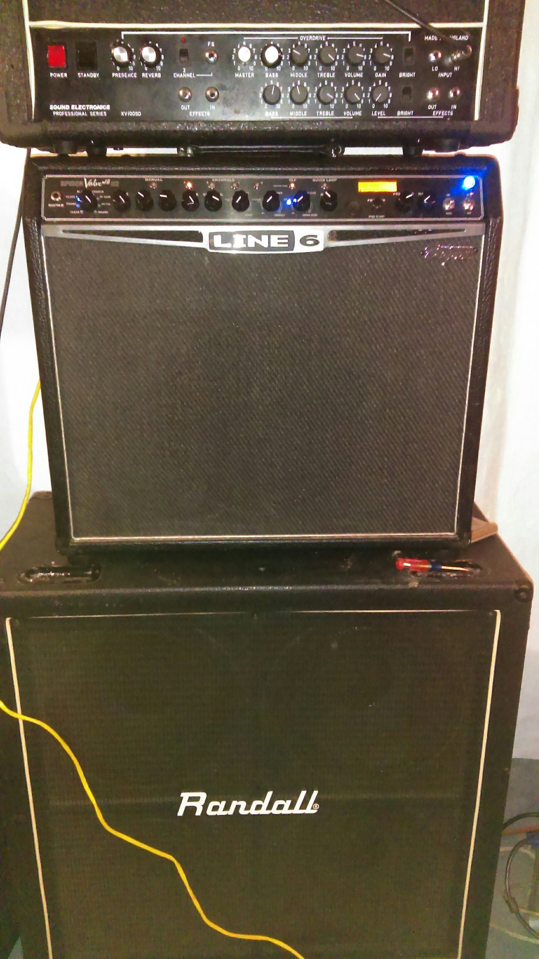 Line 6 spider valve mk2 112 and fbv foot switch.