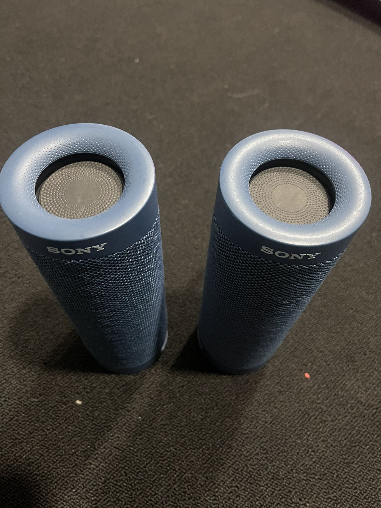 Sony SRS-XB23 Pair Of Portable Bluetooth Speakers