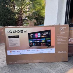 MV 65UA71 65” LG Smart 4k Led Uhd Tv 